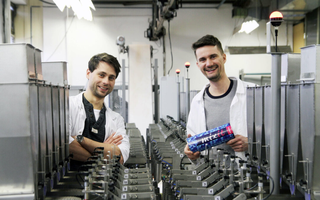 Pod víčky Mixit tubusů – jak mixují müsli podle přání zákazníků