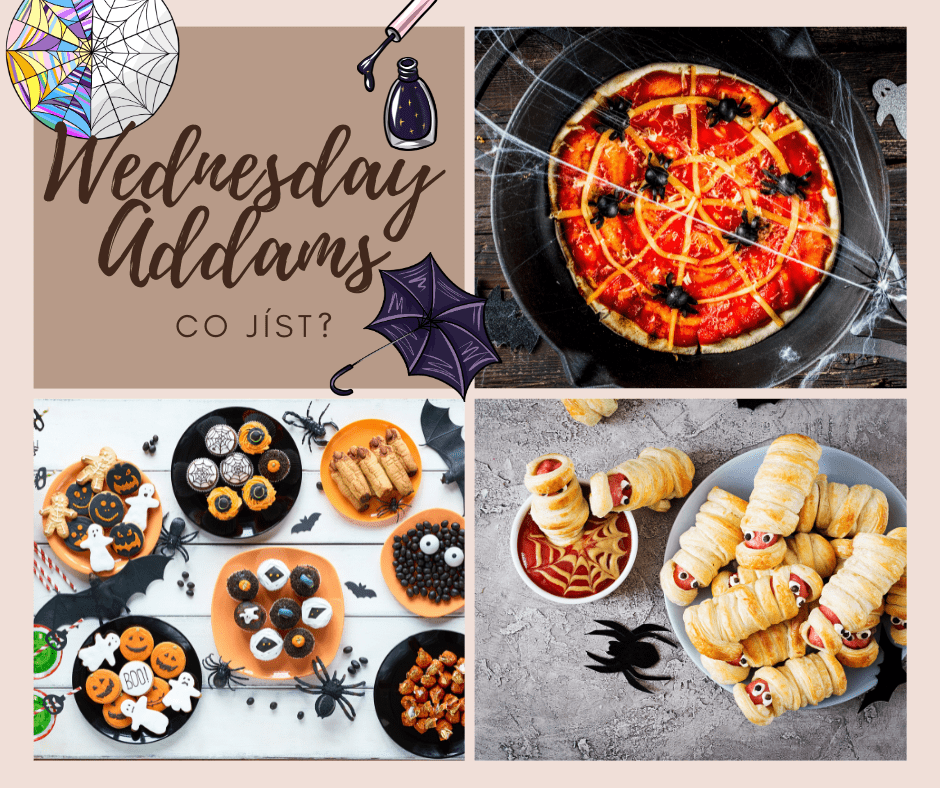 oslava party vecirek ve stylu wednesday addams family napady jidlo (1) Babymoon, poslední dovolenou před porodem, si užijte sama i ve dvou.