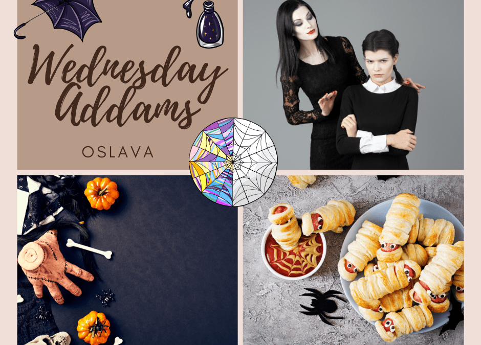 Uspořádejte Wednesday party. Nápady na oslavu narozenin i Halloweenu ve stylu Wednesday Adams